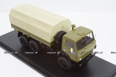 Камаз-4310 бортовой (с тентом), SSM1450, SSM 1:43