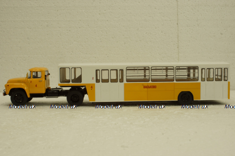Зил-130В1 с п/прицепом  АППА-4 Аэропорт Васьково SSM7002, SSM 1:43
