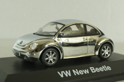 Volkswagen New Beatle 1998, chrome, 04539, Schuco 1:43