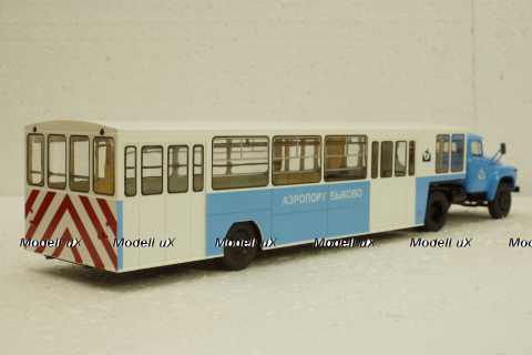 Зил-130В1 с п/прицепом АППА-4 Аэропорт Быково, SSM7005, SSM 1:43