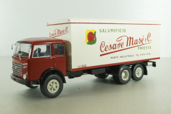 OM Titano 6x2 1961 red/white, Camion D'epoca №61, 1:43