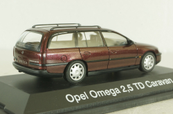 Opel Omega (B) Caravan 1996, red, 04032, Schuco 1:43