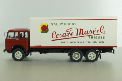 OM Titano 6x2 1961 red/white, Camion D'epoca №61, 1:43