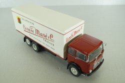 OM Titano 6x2 1961 red/white, Camion D'epoca №61, 1:43