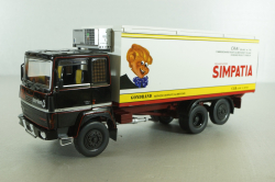 Berliet GR350 1977, black/white, Camion D'epoca №63, 1:43