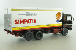 Berliet GR350 1977, black/white, Camion D'epoca №63, 1:43