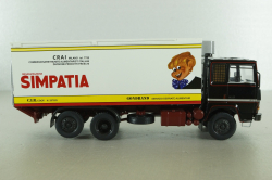 Berliet GR350 1977, black/white, Camion D'epoca №63, 1:43