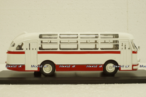 Лаз-695Е 1961г. бело-красный, 04003А, Classicbus 1:43