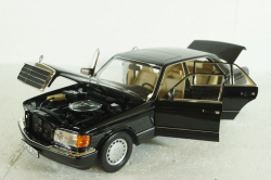 Mercedes 560 SEL (W126) 1989, black, 183793 , Norev 1:18