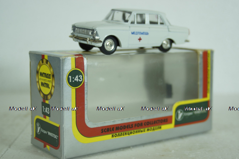 Москвич-412, медпомощь, Июль 2011г., Агат 1:43