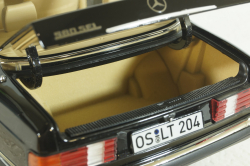 Mercedes 560 SEL (W126) 1989, black, 183793 , Norev 1:18