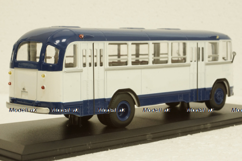Лиаз-158В 1959г, бело-синий, Classicbus 1:43