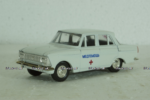 Москвич-412, медпомощь, Июль 2011г., Агат 1:43