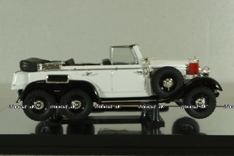Mercedes G4 (W31) cabriolet 6x6 1938, white, PM43706W, Signature Models 1:43
