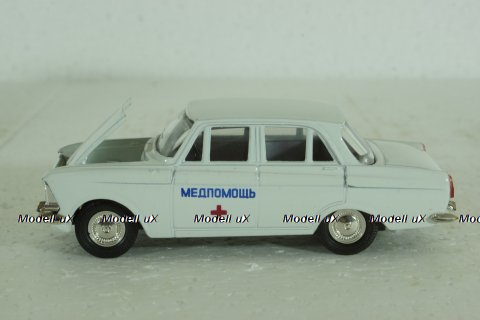 Москвич-412, медпомощь, Июль 2011г., Агат 1:43