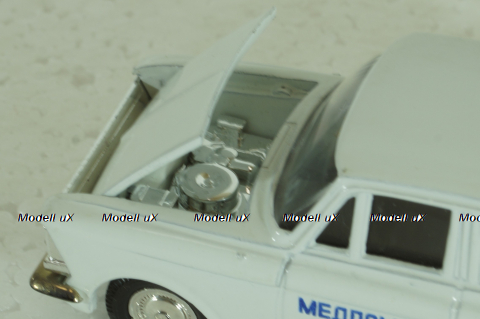Москвич-412, медпомощь, Июль 2011г., Агат 1:43