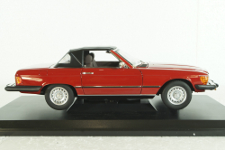 Mercedes 450 SL (R107) (US version) 1979, Red, 183729, Norev 1:18