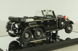 Mercedes G4 (W31) cabriolet 6x6 1938, black, PM43706B, Signature Models 1:43