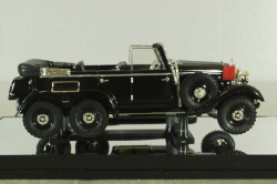 Mercedes G4 (W31) cabriolet 6x6 1938, black, PM43706B, Signature Models 1:43