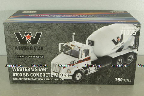 Western Star 4700 SB Concrete mixer, 71035, Diecast Masters 1:50