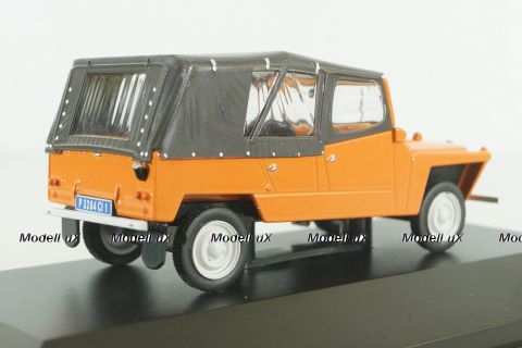 Citroen Baby Brousse, orange/black Ivory Coast, Diecast Club 1:43