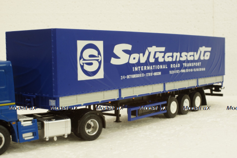 Маз-9758 п/прицеп Сотрансавто, 101210, АвтоИстория 1:43
