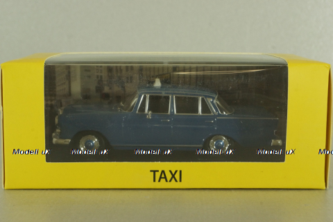 Mercedes Benz Taxi Cab Athens TAXI 1965, blue, Leo Models 1:43