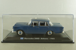 Mercedes Benz Taxi Cab Athens TAXI 1965, blue, Leo Models 1:43