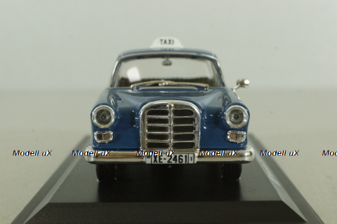 Mercedes Benz Taxi Cab Athens TAXI 1965, blue, Leo Models 1:43