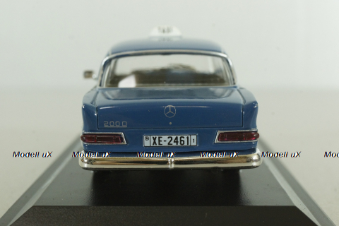 Mercedes Benz Taxi Cab Athens TAXI 1965, blue, Leo Models 1:43