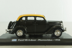 Ford V8 Montevideo TAXI 1950 black, Leo Models 1:43