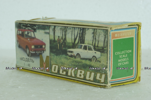 Москвич-408 А1 Милиция, Апрель 1982г.,, Тантал/Радон 1:43