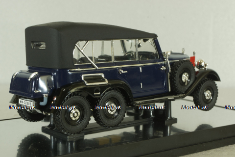 Mercedes G4 (W31) 6x6 1938 blue, PM43710, Signature Models 1:43