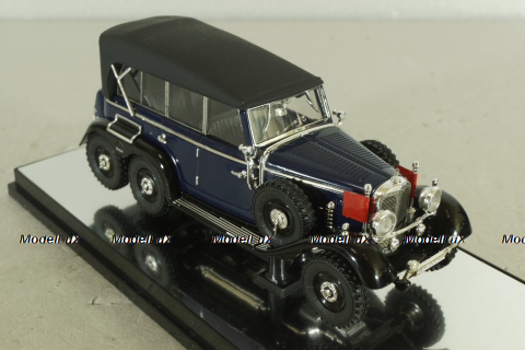 Mercedes G4 (W31) 6x6 1938 blue, PM43710, Signature Models 1:43