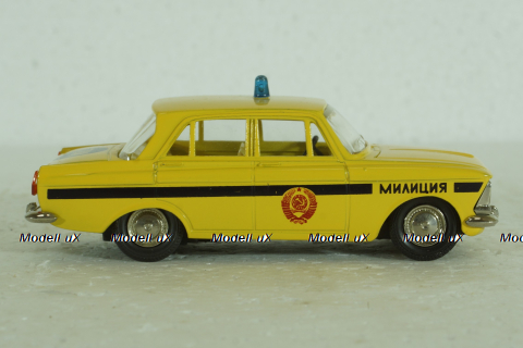 Москвич-408 А1 Милиция, Апрель 1982г.,, Тантал/Радон 1:43
