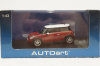 Mini Cooper S 2006 R55, red/white roof , 55006, AutoArt 1:43