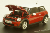 Mini Cooper S 2006 R55, red/white roof , 55006, AutoArt 1:43