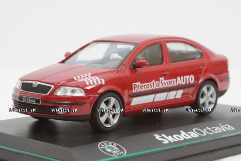Skoda Octavia, Prerost and Svorc, red, 143ABX001FA, Abrex 1:43