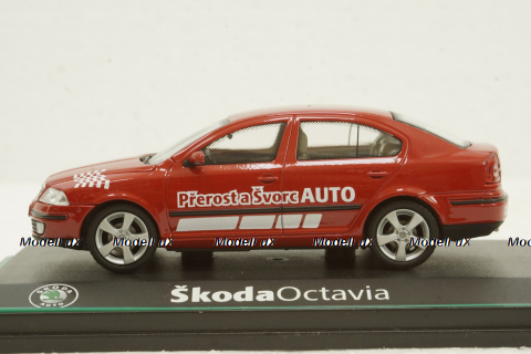 Skoda Octavia, Prerost and Svorc, red, 143ABX001FA, Abrex 1:43