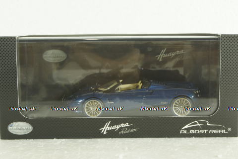 Pagani Huayra Roadster 2017, blue, ALM450303, Almost Real 1:43