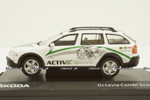 Skoda Octavia Combi Scout, Active Drive, 143ABX011XC, Abrex 1:43