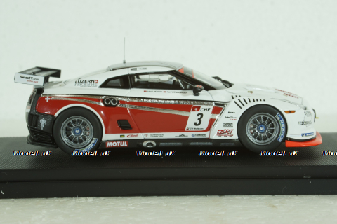 Nissan GT-R No.3, GT1 Swiss Racing Team 2010, 44355, Ebbro 1:43
