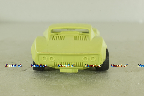 Chevrolet Corvette Astro 2, 1968г., салатовый, Ремейк 1:43