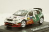 Skoda Fabia S2000, Valasska Rallye 2011, #4, 143XAB604TH, Abrex 1:43