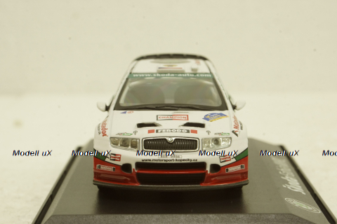 Skoda Fabia S2000, Valasska Rallye 2011, #4, 143XAB604TH, Abrex 1:43
