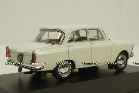 Москвич-408 1968 белый, IST102,  IST 1:43