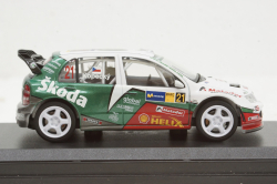 Skoda Fabia S2000, Valasska Rallye 2011, #4, 143XAB604TH, Abrex 1:43