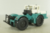 К-701 Кировец, белый/зеленый, з-д Двигатель 1:43  