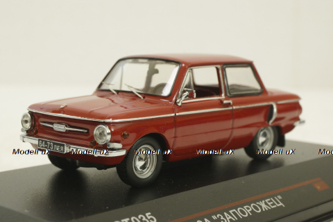 Заз-968А "Запорожец" 1973г., красный, IST035, IST 1:43