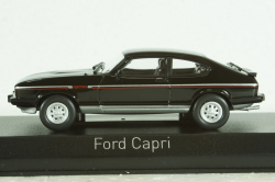 Ford Capri Mk3 1980 black, Norev 1:43